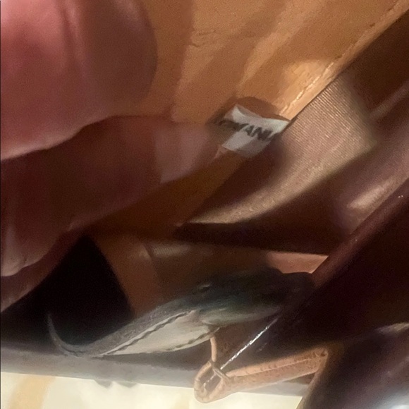 Vintage Leather Attaché Briefcase, Lined, Franzem Combination Lock, 1980s Case - Picture 7 of 9